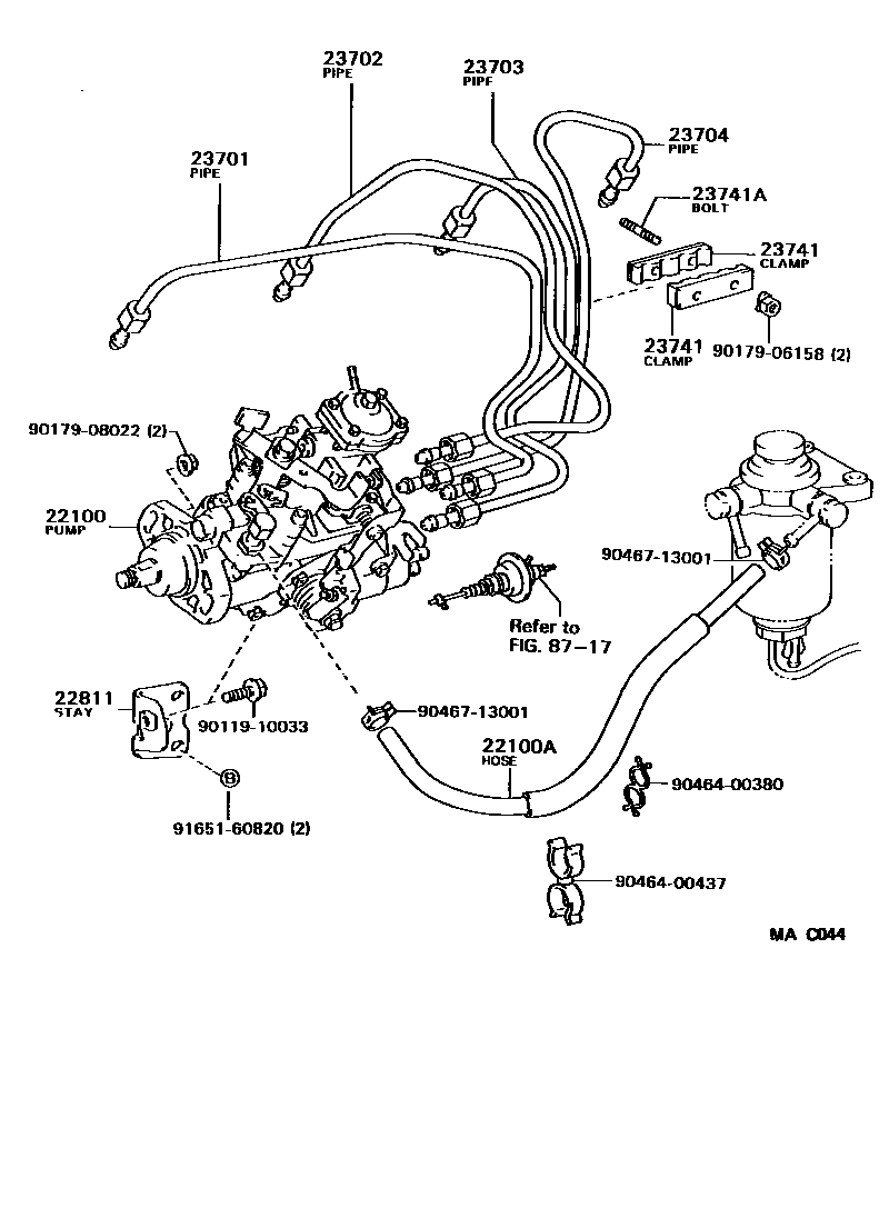 2202 — INJECTION PUMP ASSEMBLY