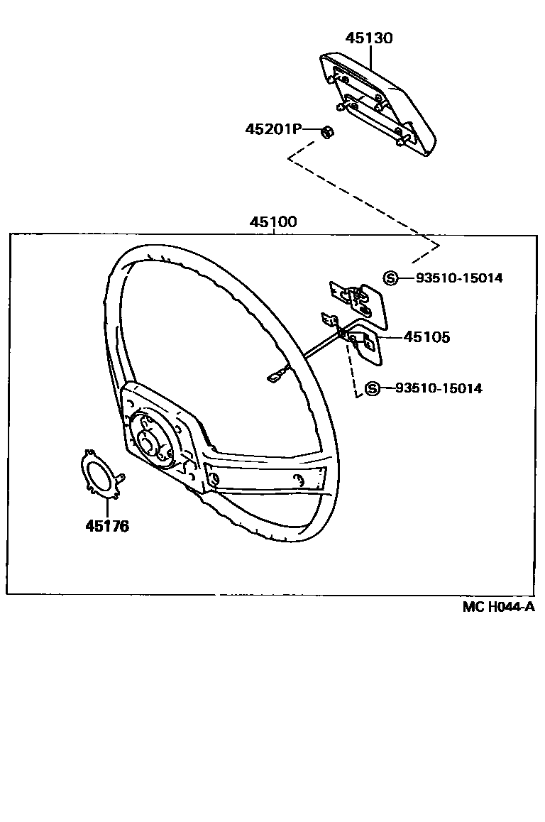 4504 — STEERING WHEEL
