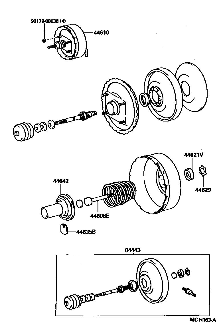 4703 — BRAKE BOOSTER & VACUUM TUBE