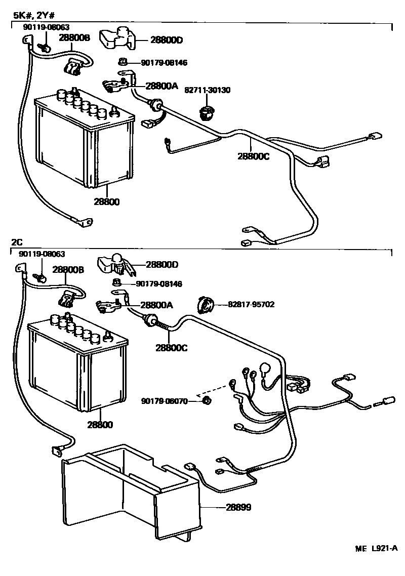 8201 — BATTERY & BATTERY CABLE