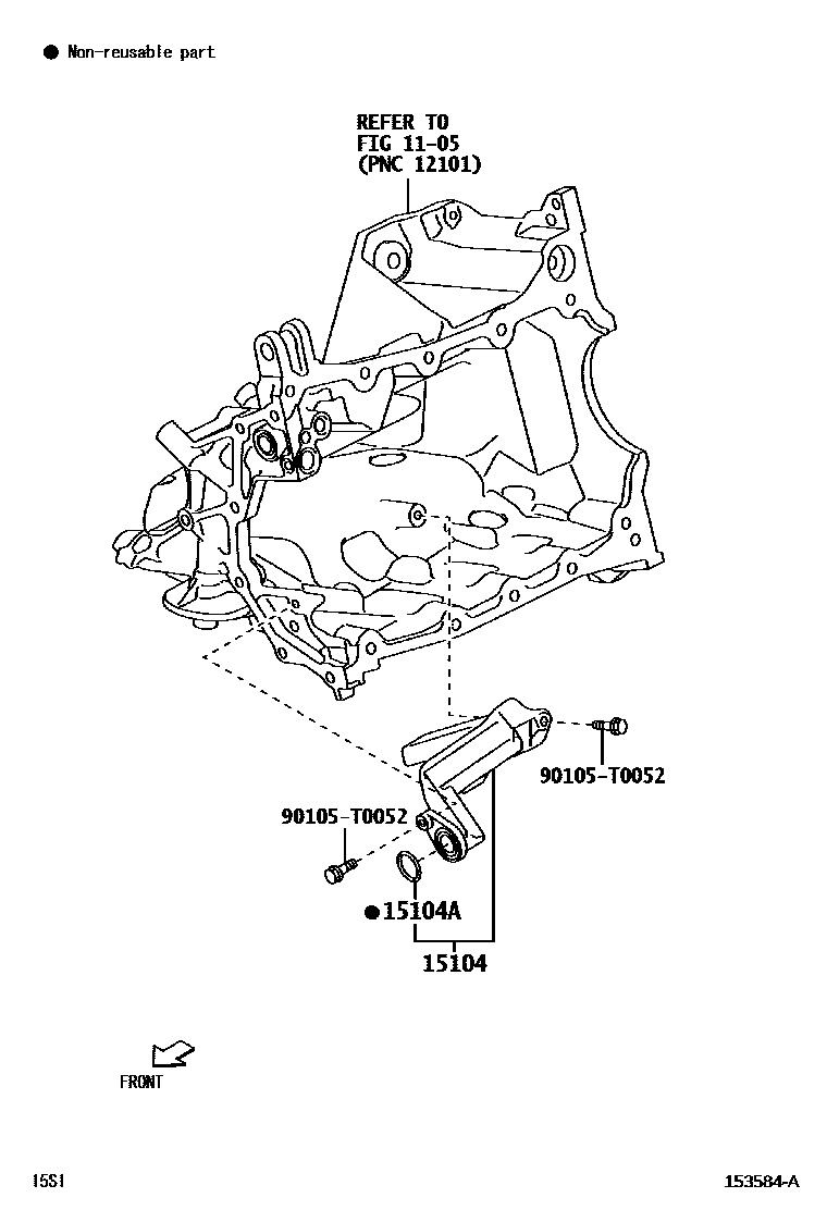 1501 — ENGINE OIL PUMP