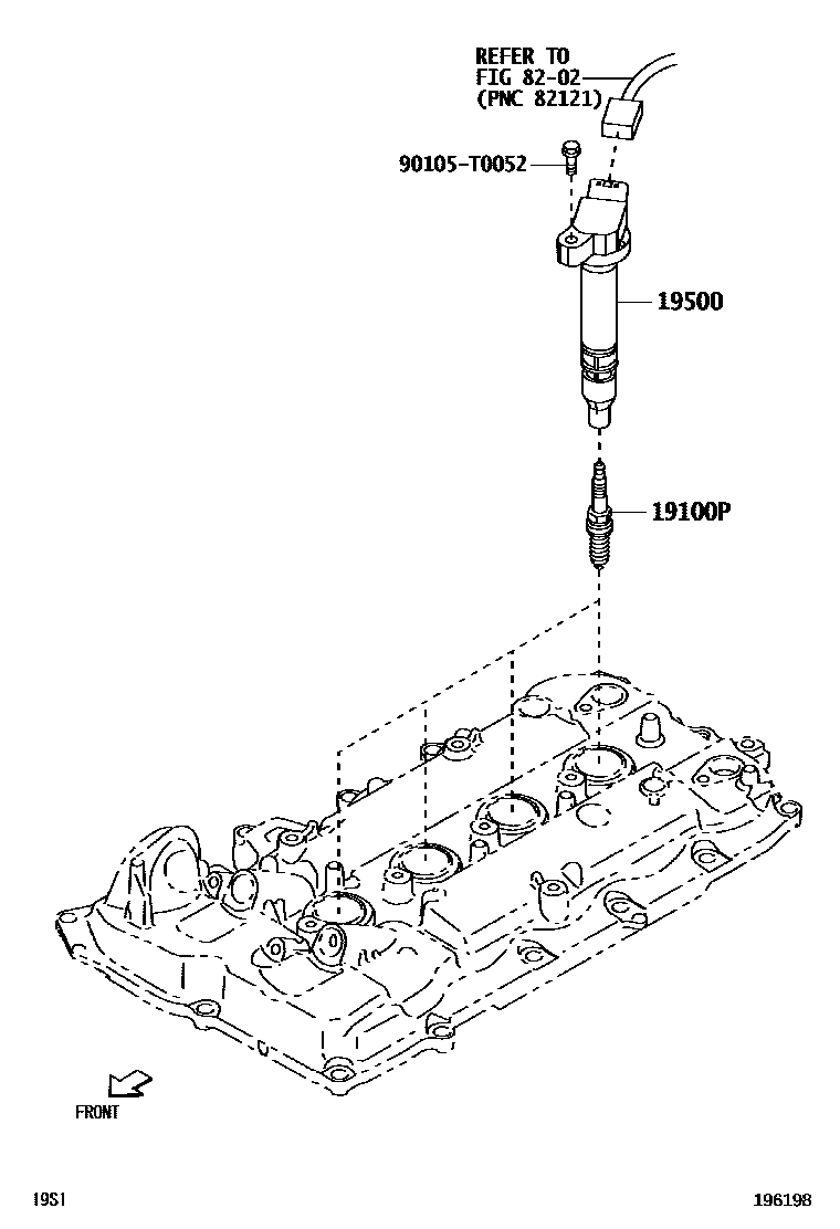1901 — IGNITION COIL & SPARK PLUG / GLOW PLUG