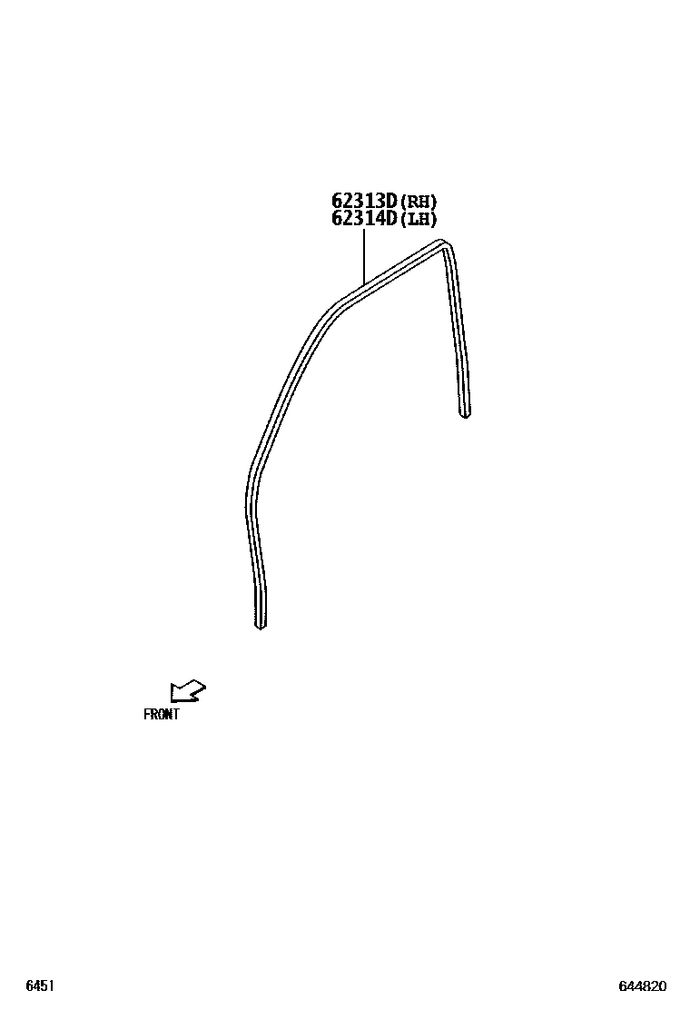 6451 — INSIDE TRIM BOARD