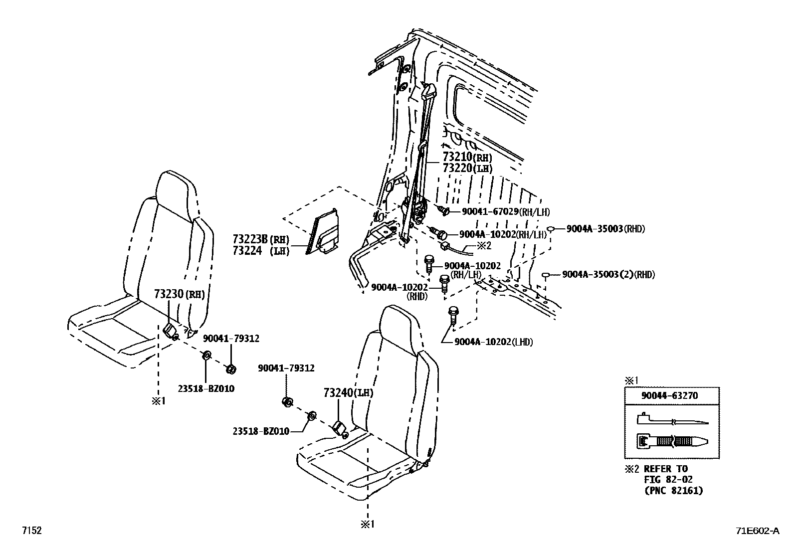 7152 — SEAT BELT