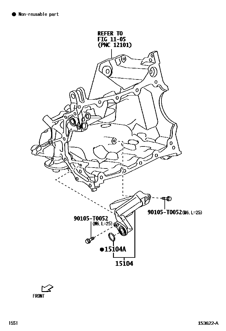 1501 — ENGINE OIL PUMP