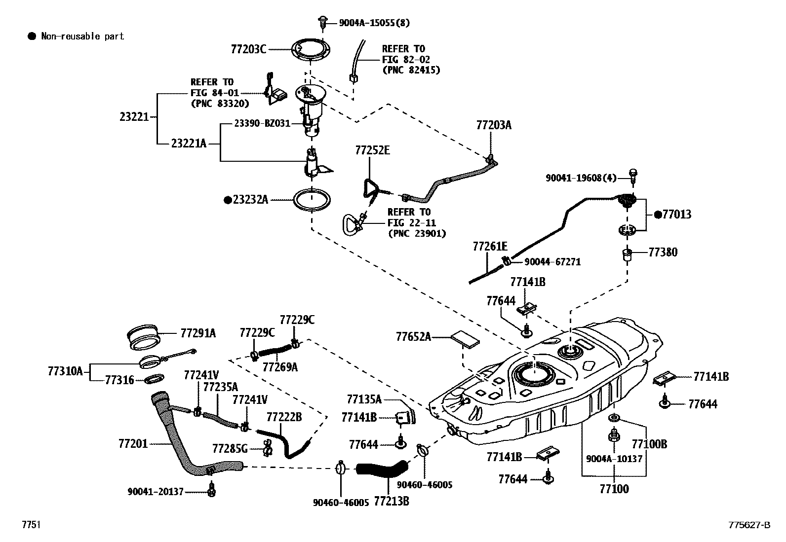 7751 — FUEL TANK & TUBE