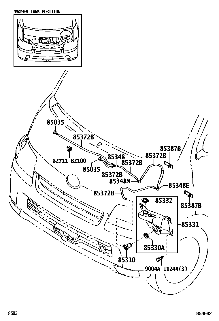 8503 — WINDSHIELD WASHER