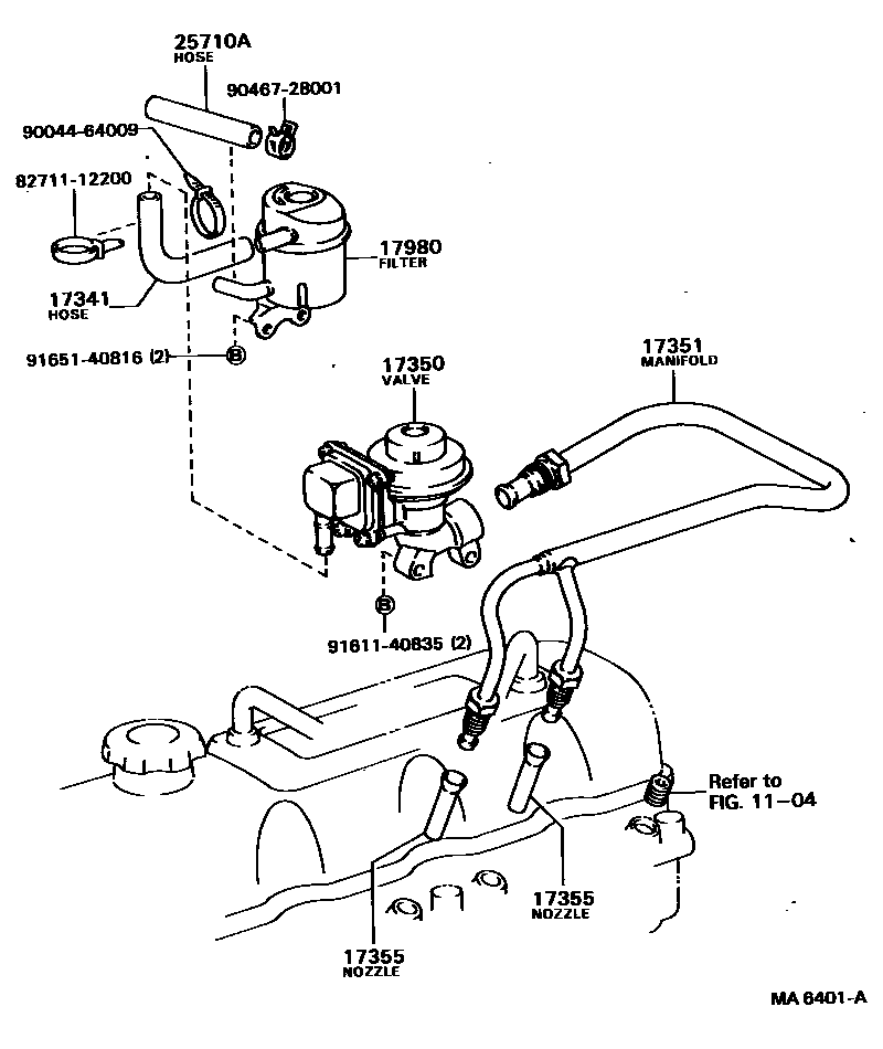 1706 — MANIFOLD AIR INJECTION SYSTEM