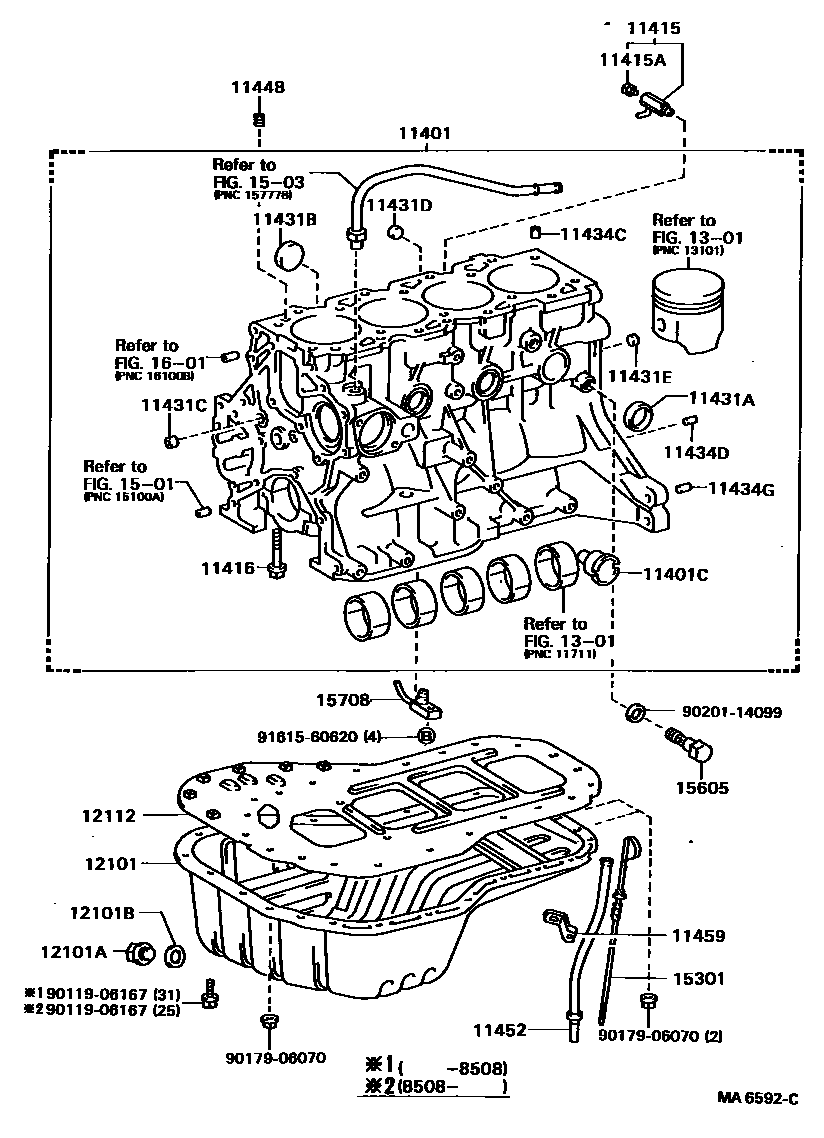 1105 — CYLINDER BLOCK