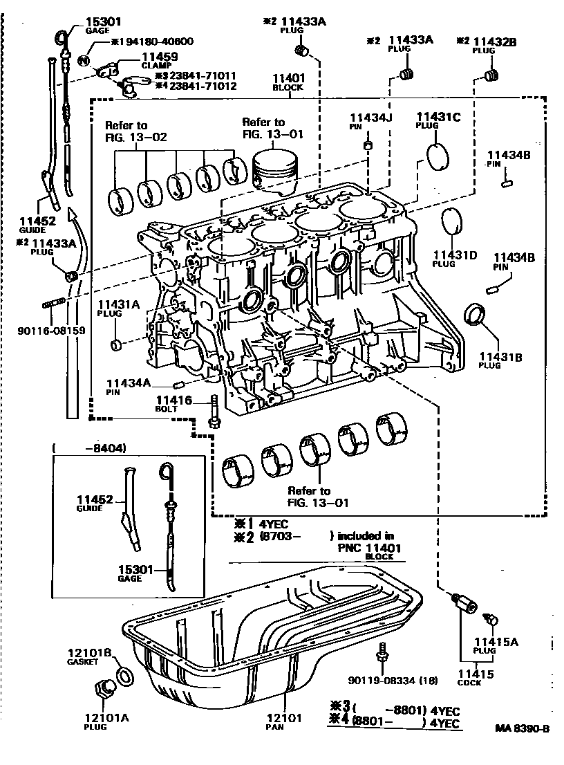 1105 — CYLINDER BLOCK