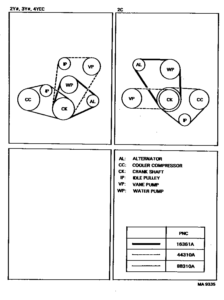 1605 — V-BELT