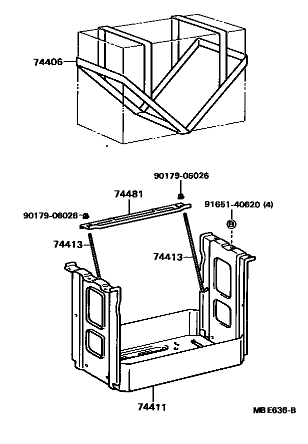 7454 — BATTERY CARRIER