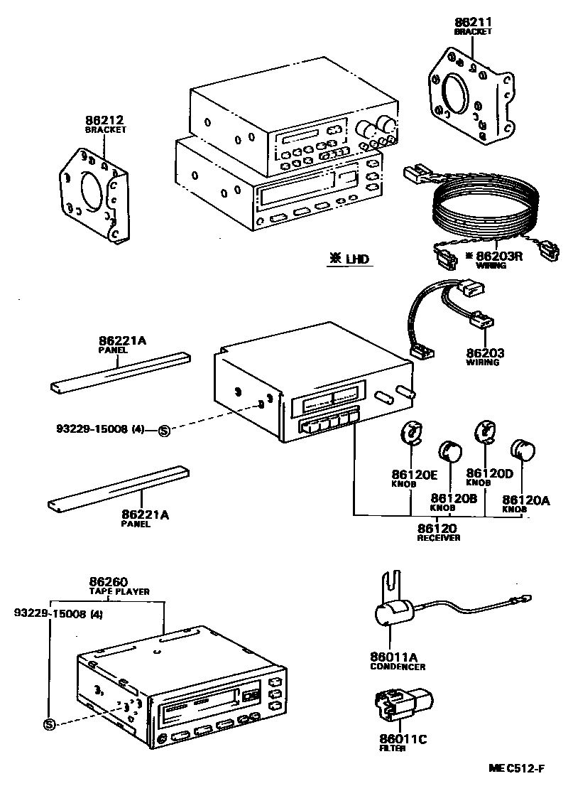 8601 — RADIO RECEIVER & AMPLIFIER & CONDENSER