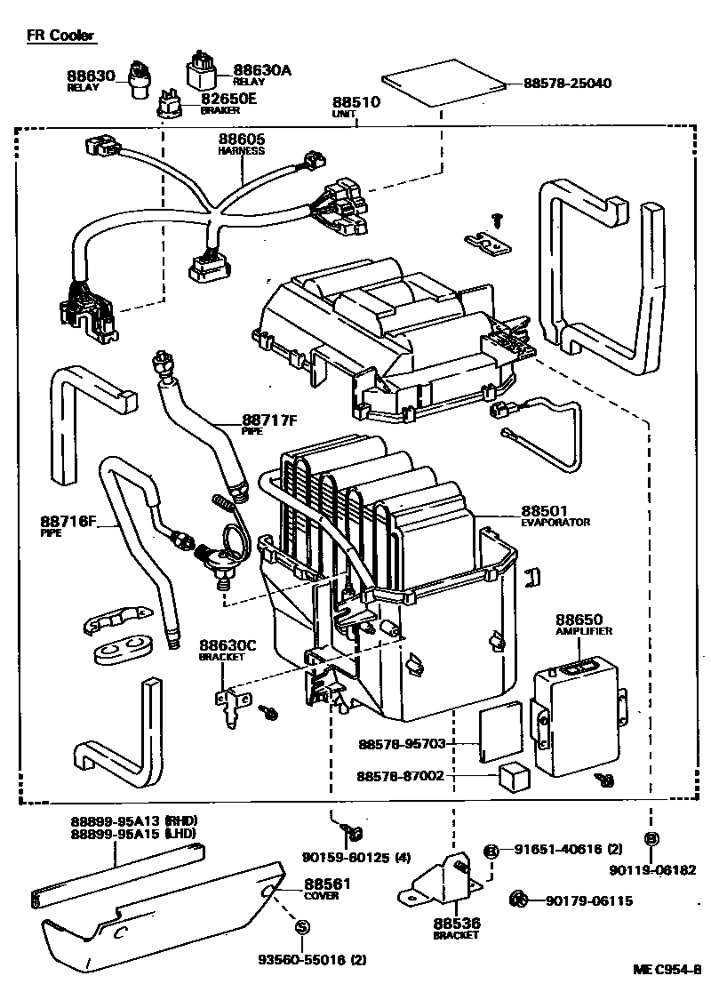 8714 — HEATING & AIR CONDITIONING - COOLER UNIT