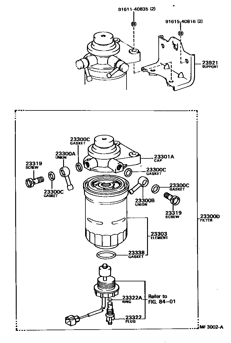 2302 — FUEL FILTER