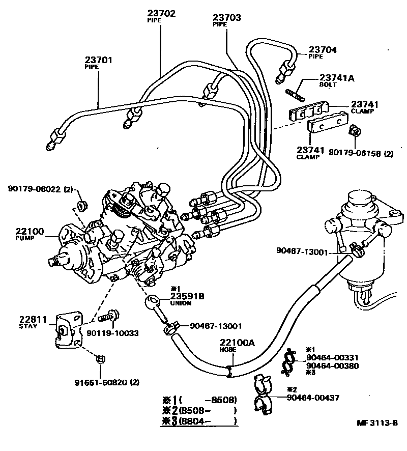 2202 — INJECTION PUMP ASSEMBLY
