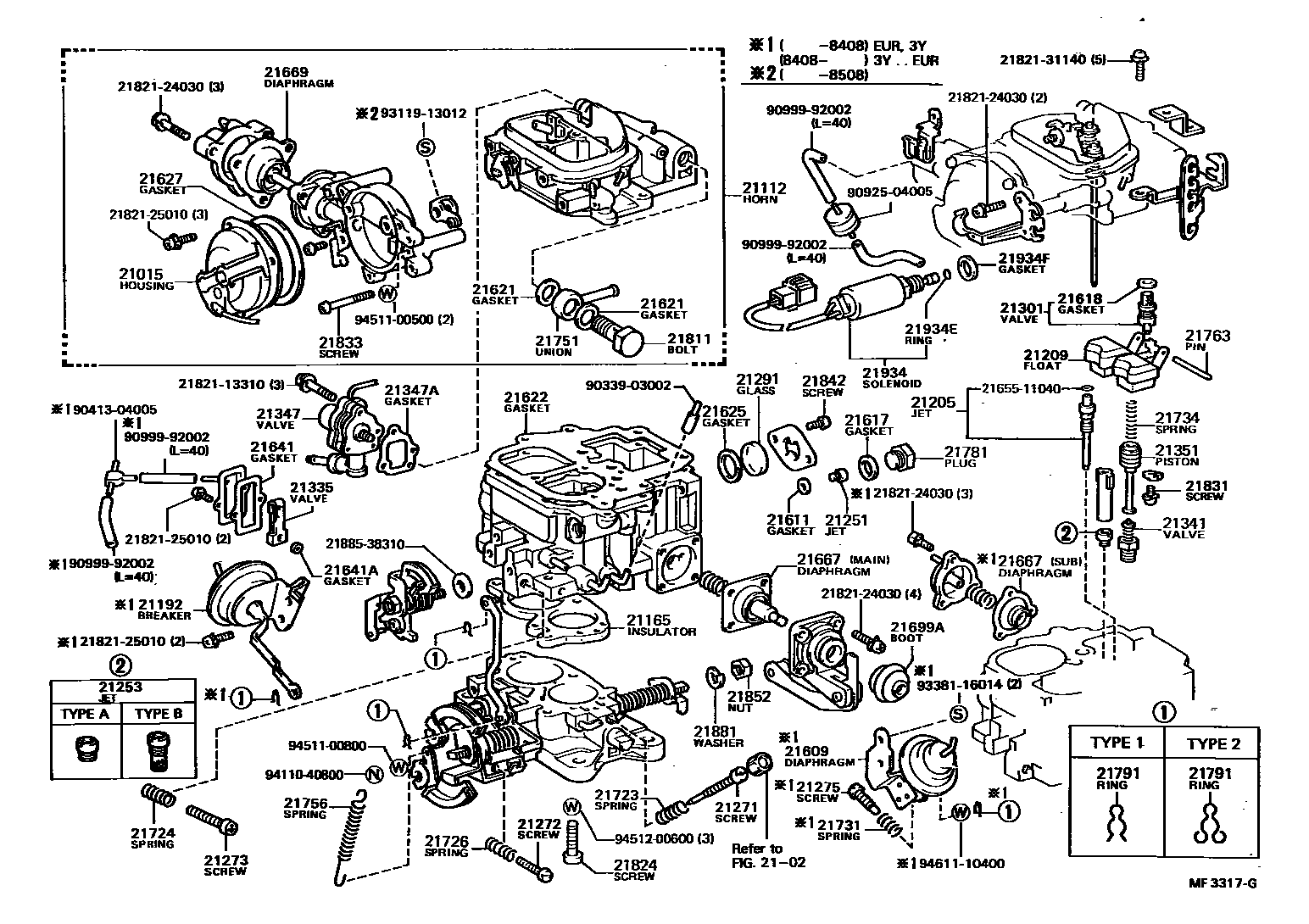 2103 — CARBURETOR