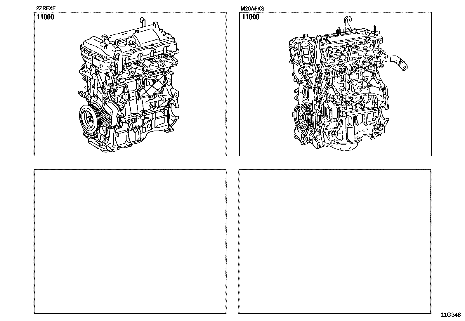 1101 — PARTIAL ENGINE ASSEMBLY