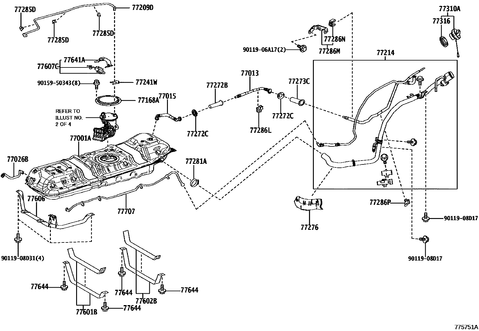 7751 — FUEL TANK & TUBE