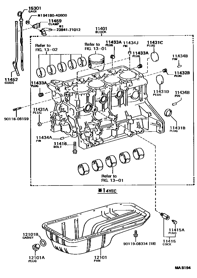 1105 — CYLINDER BLOCK
