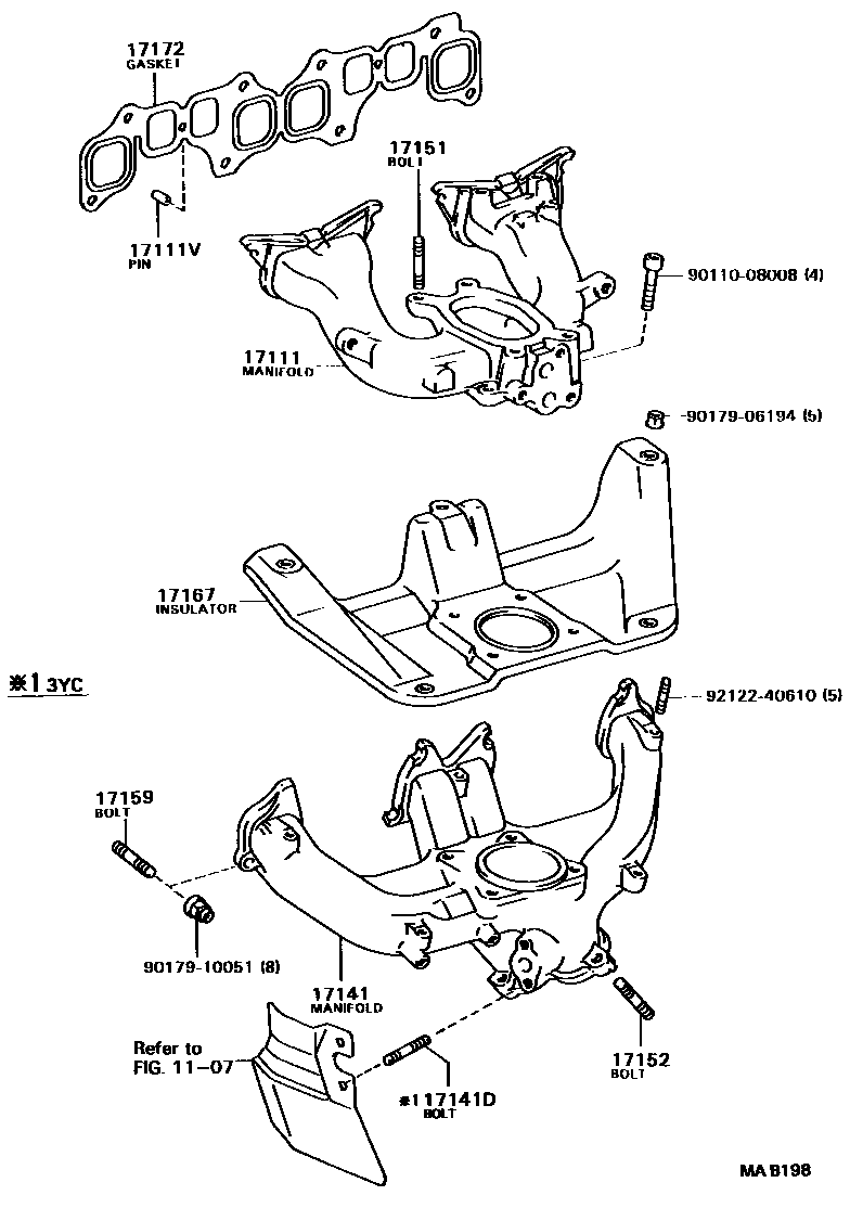 1701 — MANIFOLD