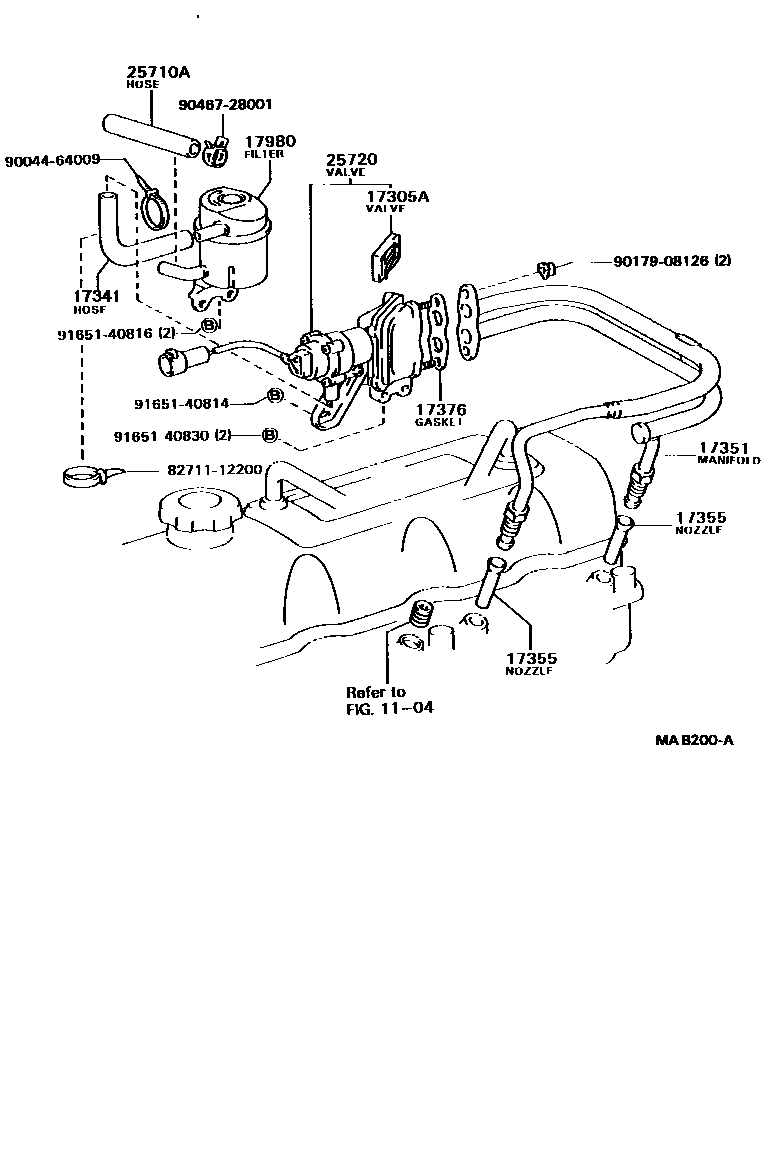 1706 — MANIFOLD AIR INJECTION SYSTEM