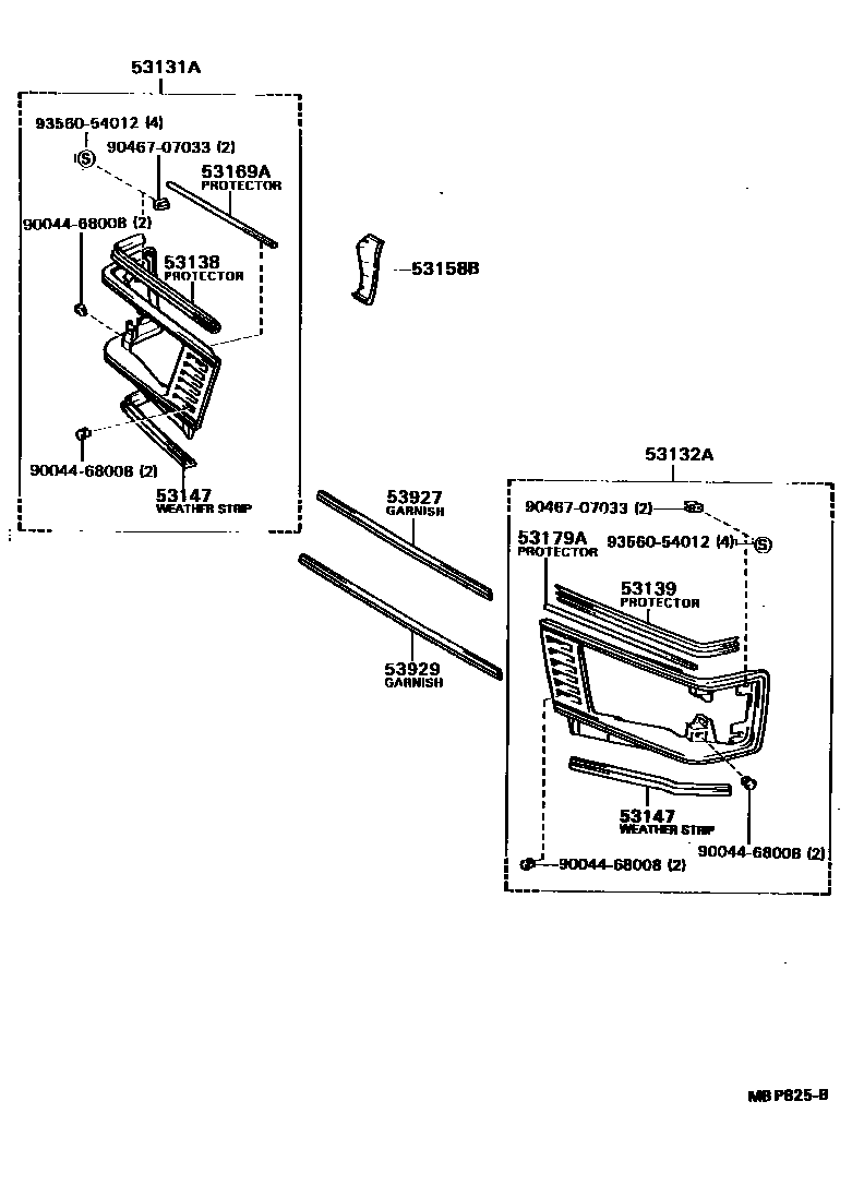 5351 — RADIATOR GRILLE