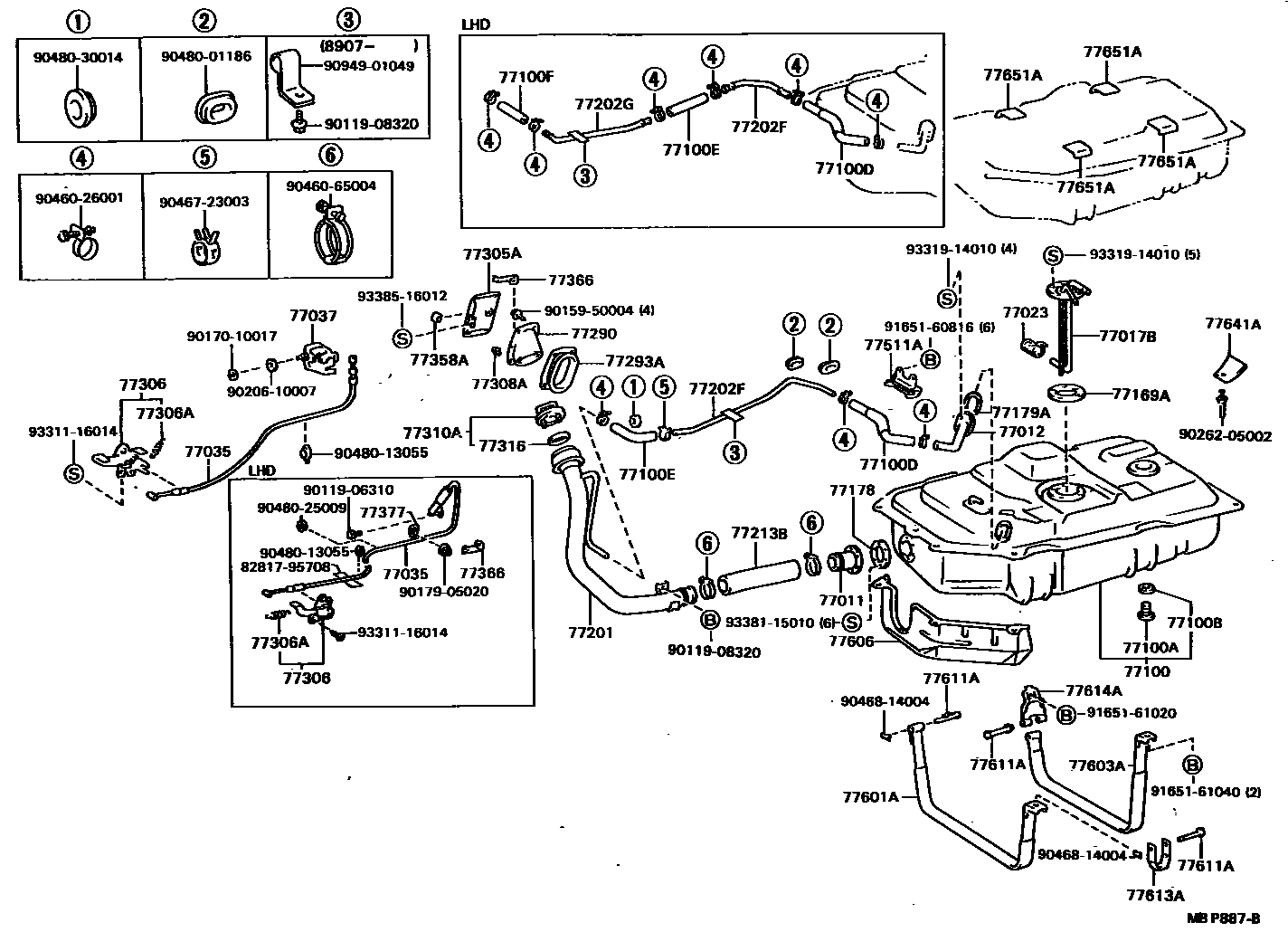7751 — FUEL TANK & TUBE