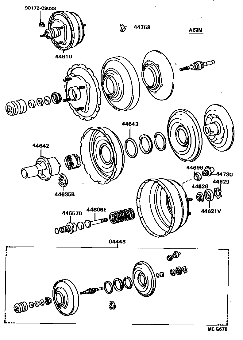 4703 — BRAKE BOOSTER & VACUUM TUBE