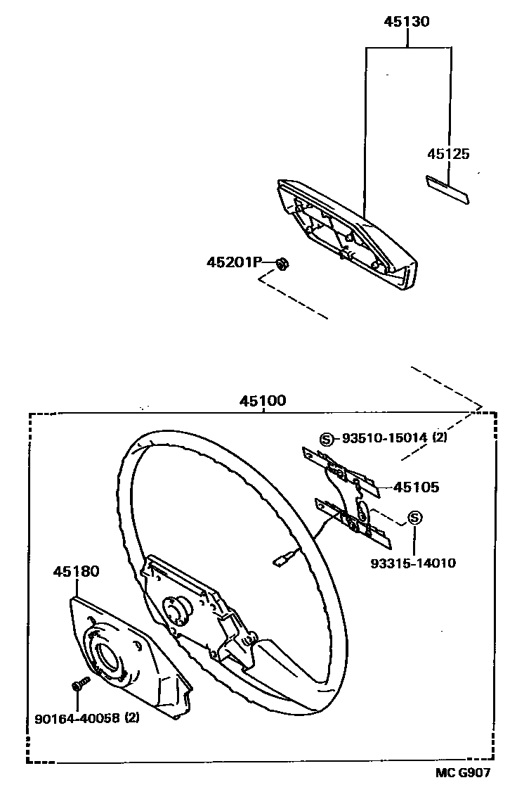 4504 — STEERING WHEEL