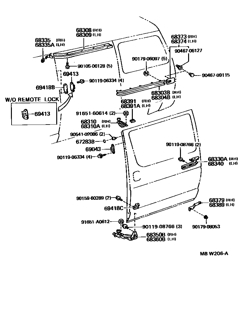 6758 — SLIDE ROLLER & RAIL