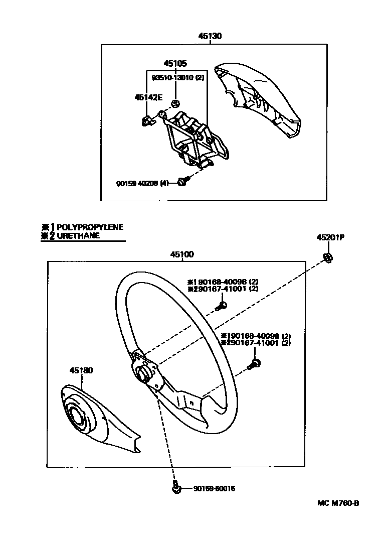 4504 — STEERING WHEEL