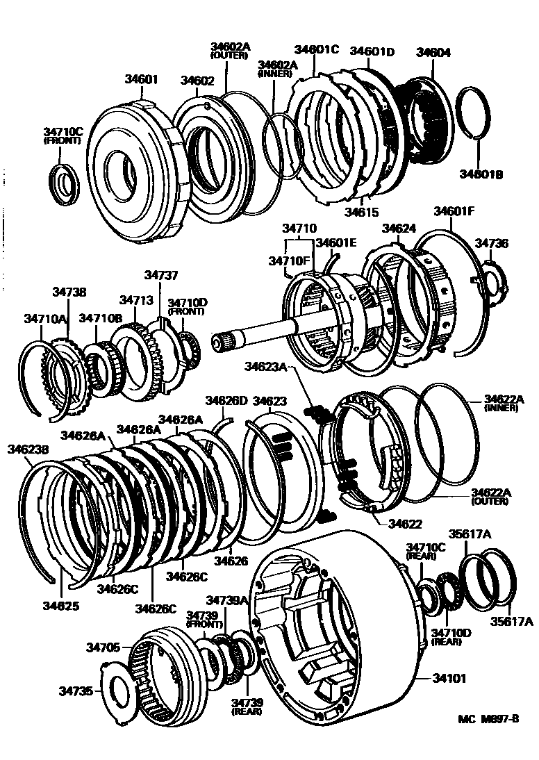 3506 — OVERDRIVE GEAR (ATM)