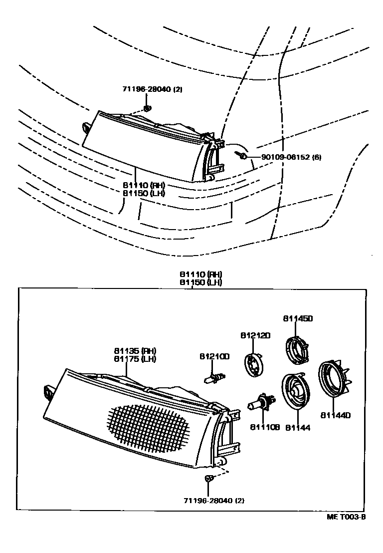 8101 — HEADLAMP