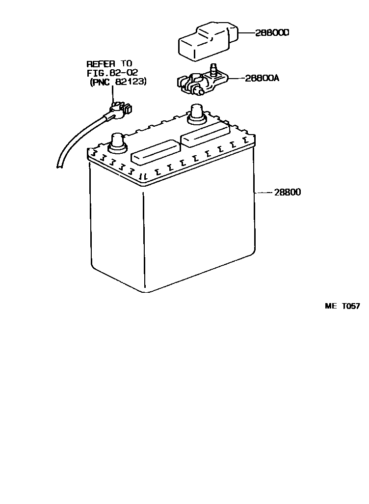 8201 — BATTERY & BATTERY CABLE