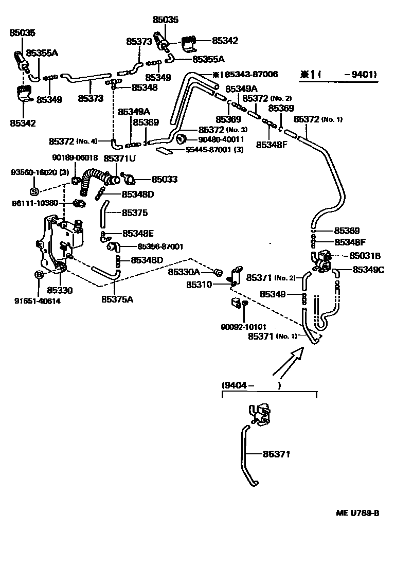 8503 — WINDSHIELD WASHER