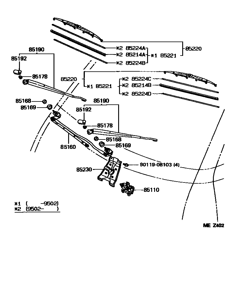 8501 — WINDSHIELD WIPER