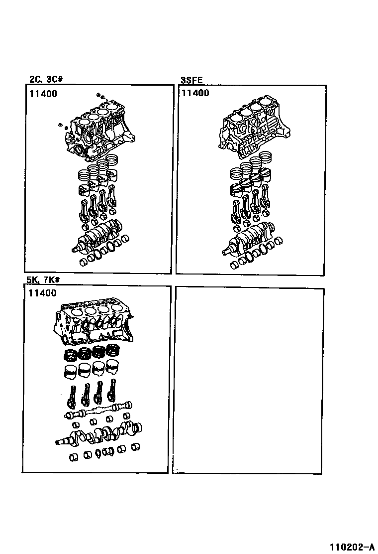 1102 — SHORT BLOCK ASSEMBLY