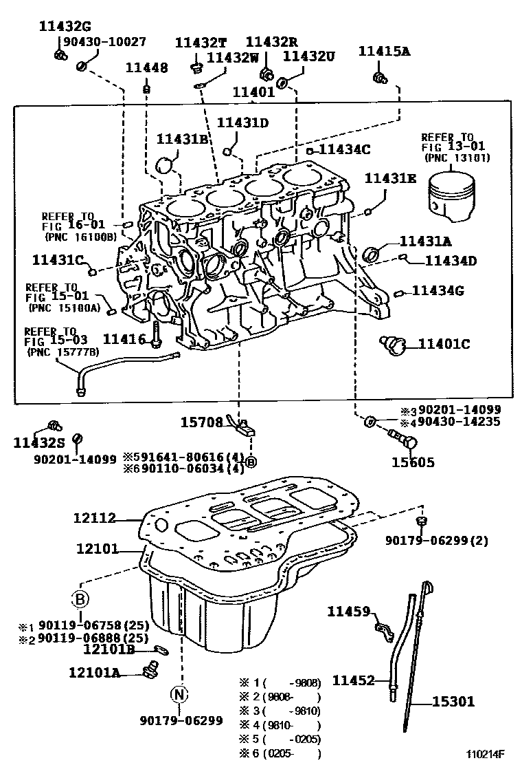1105 — CYLINDER BLOCK