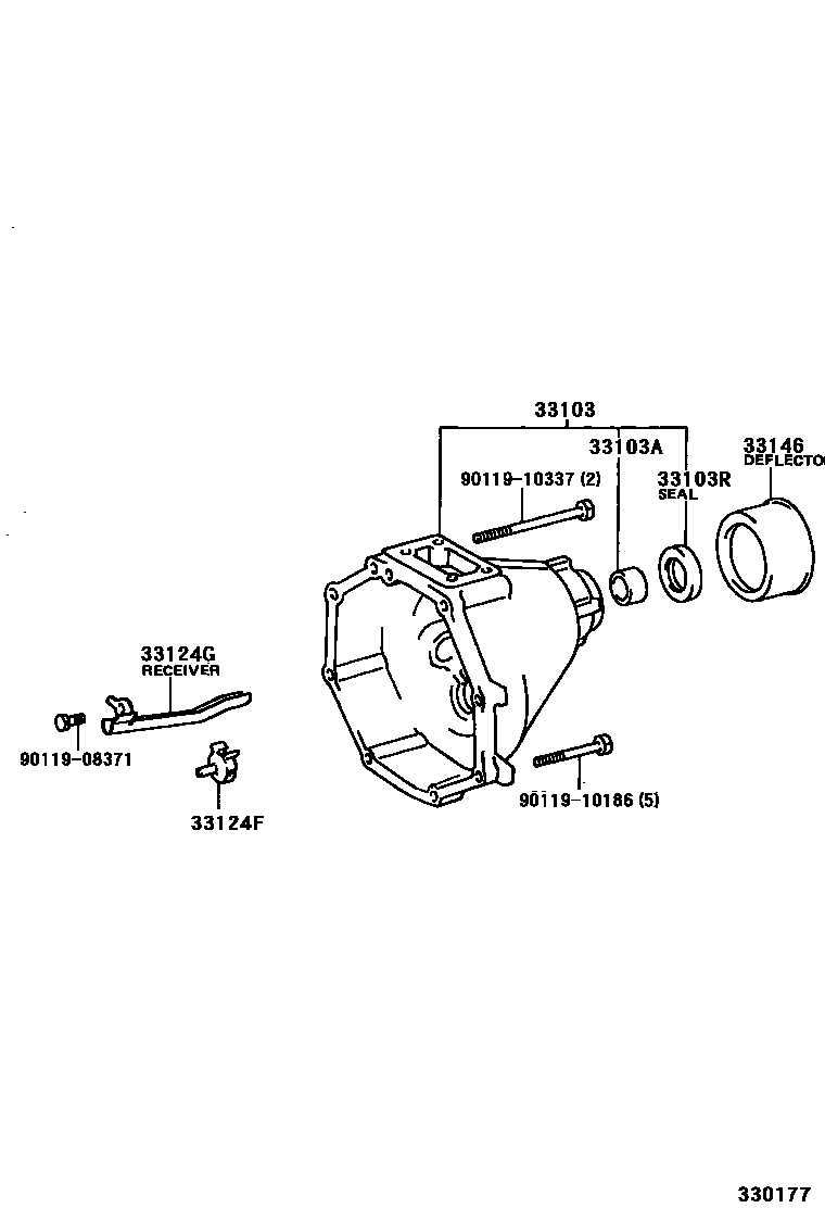 3303 — EXTENSION HOUSING (MTM)