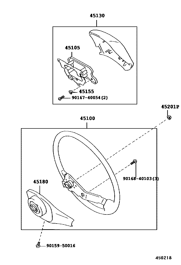 4504 — STEERING WHEEL