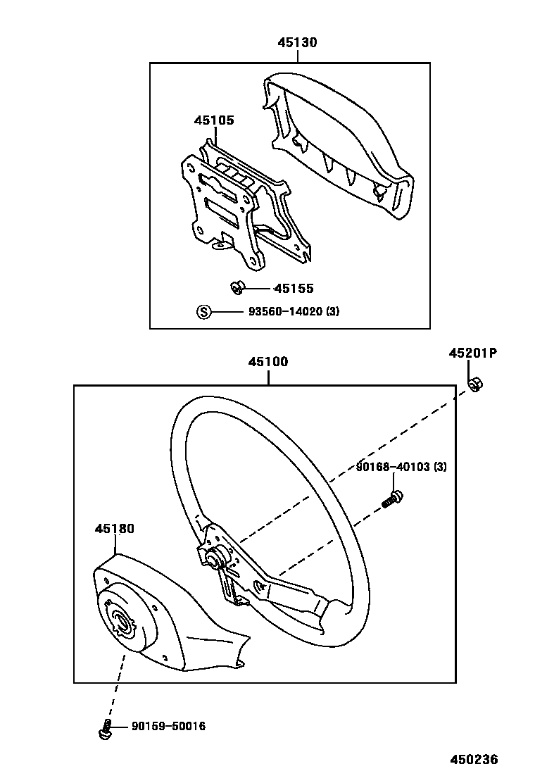 4504 — STEERING WHEEL