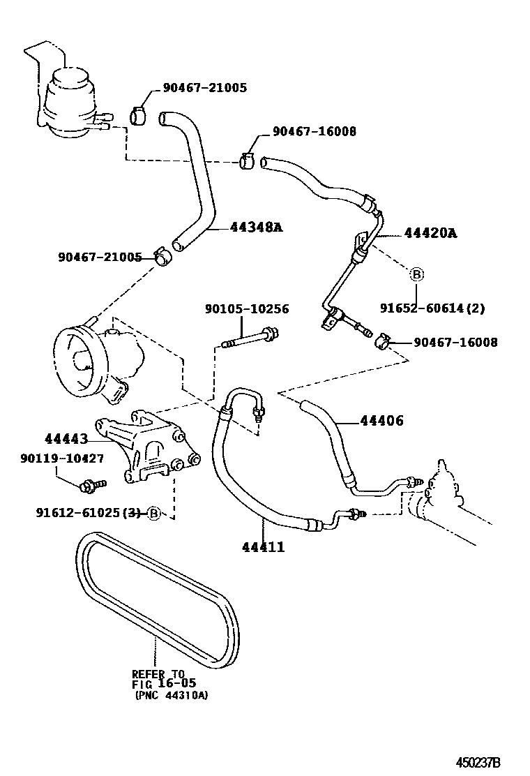 4503 — POWER STEERING TUBE