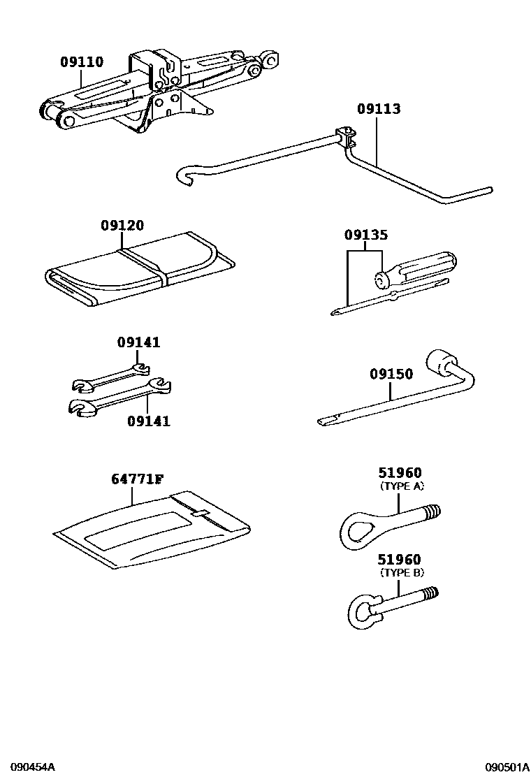 0901 — STANDARD TOOL