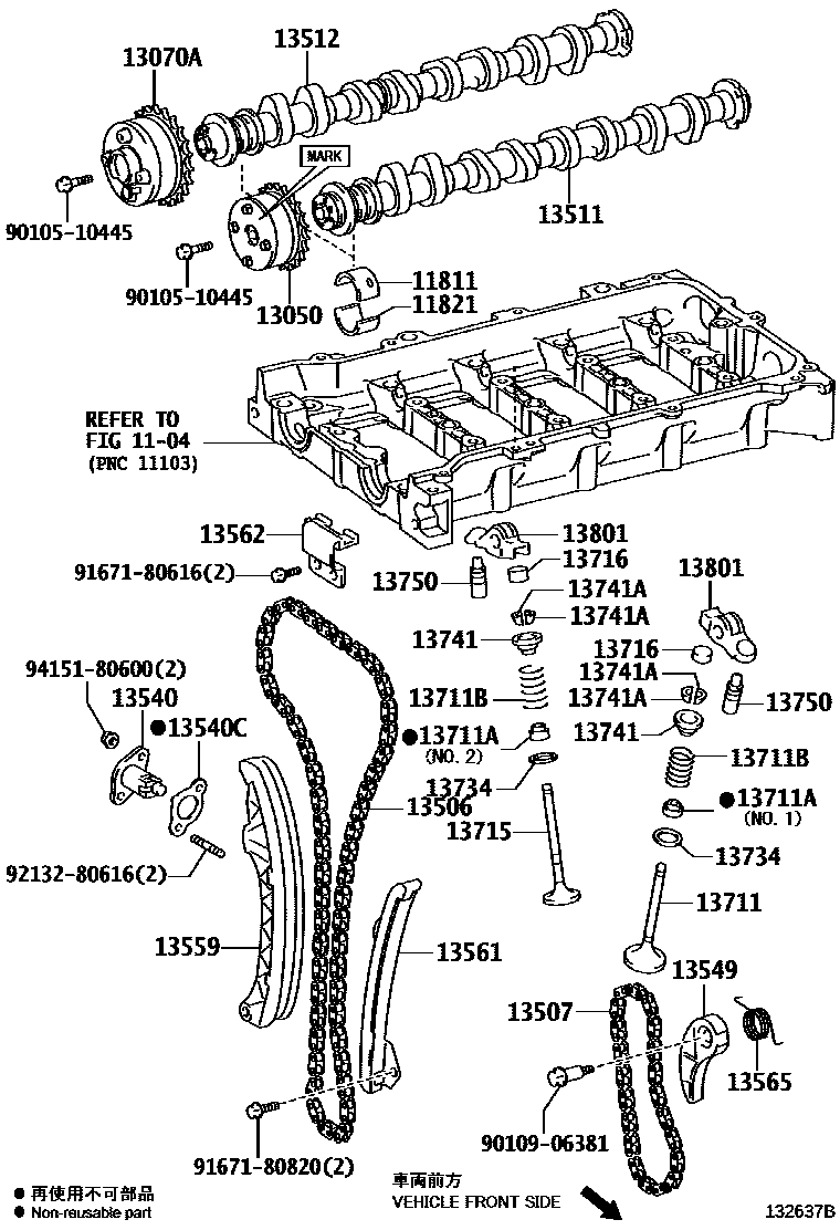 1302 — CAMSHAFT & VALVE