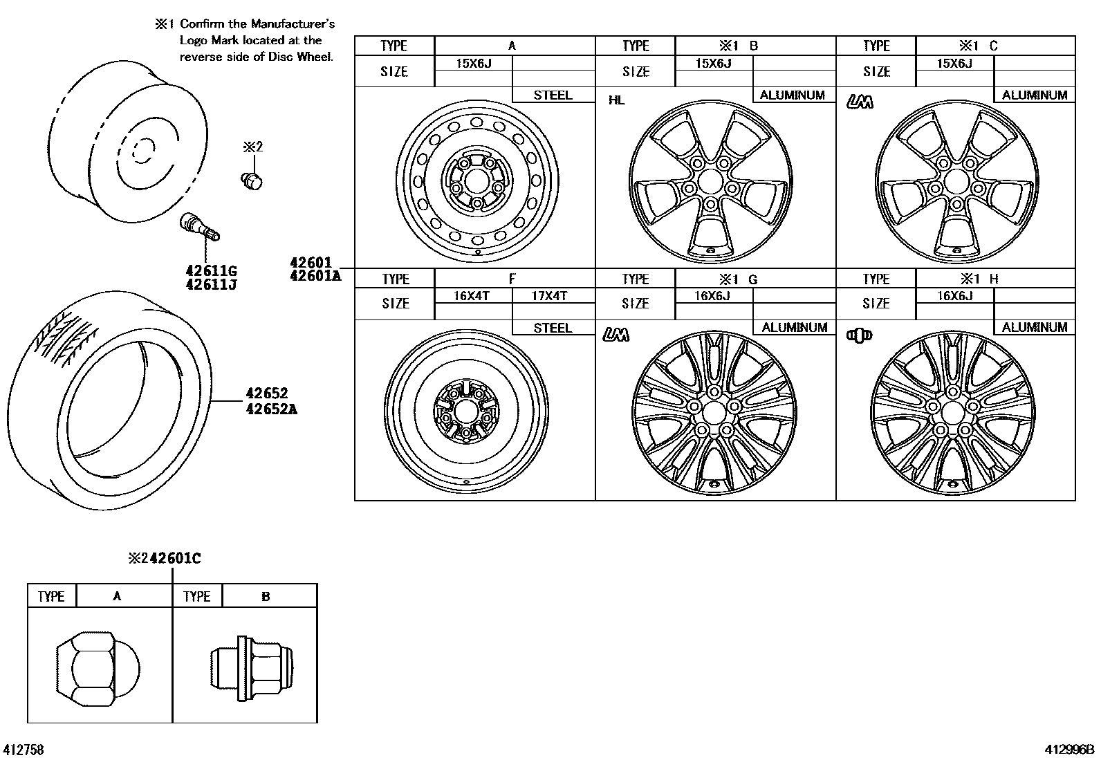4103 — DISC WHEEL & WHEEL CAP