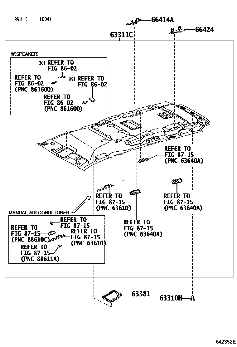 6452 — ROOF HEADLINING & SILENCER PAD