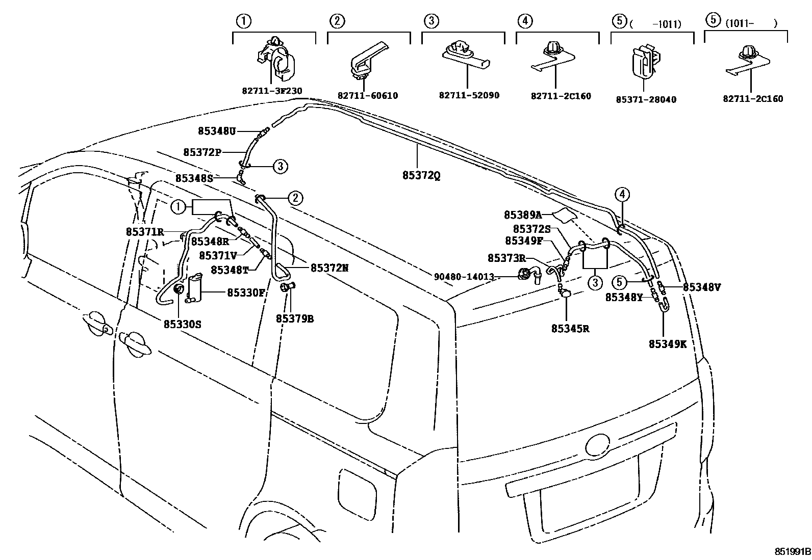 8504 — REAR WASHER