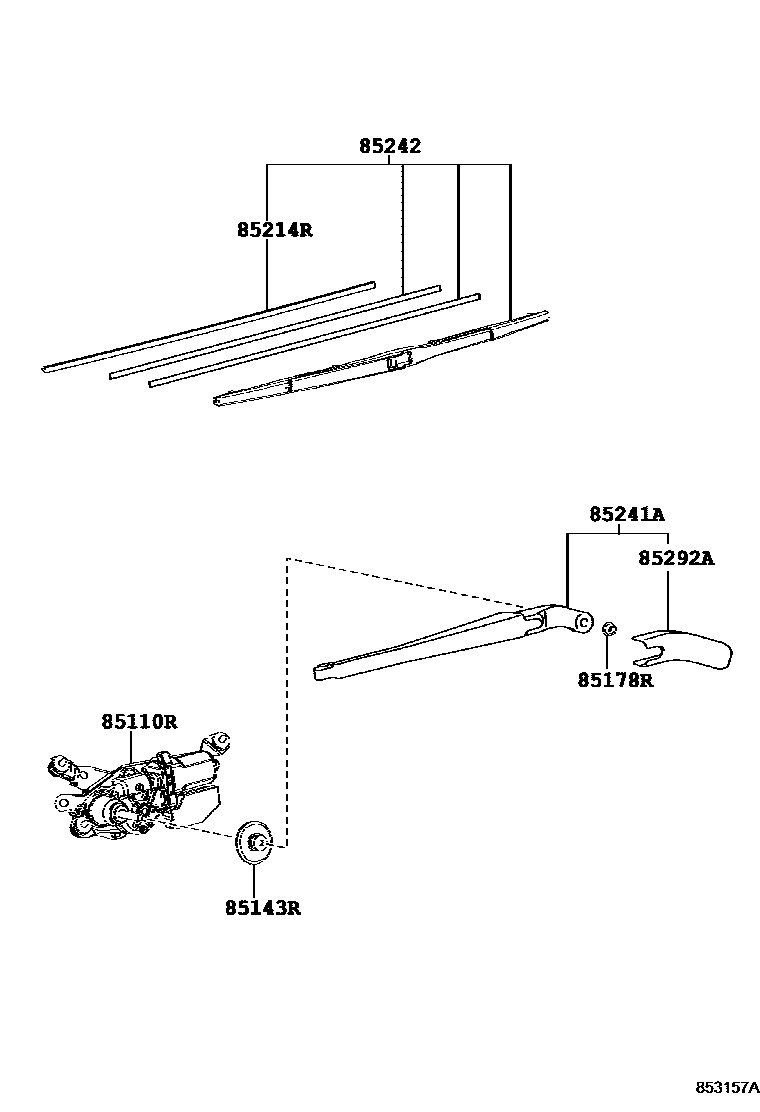 8502 — REAR WIPER