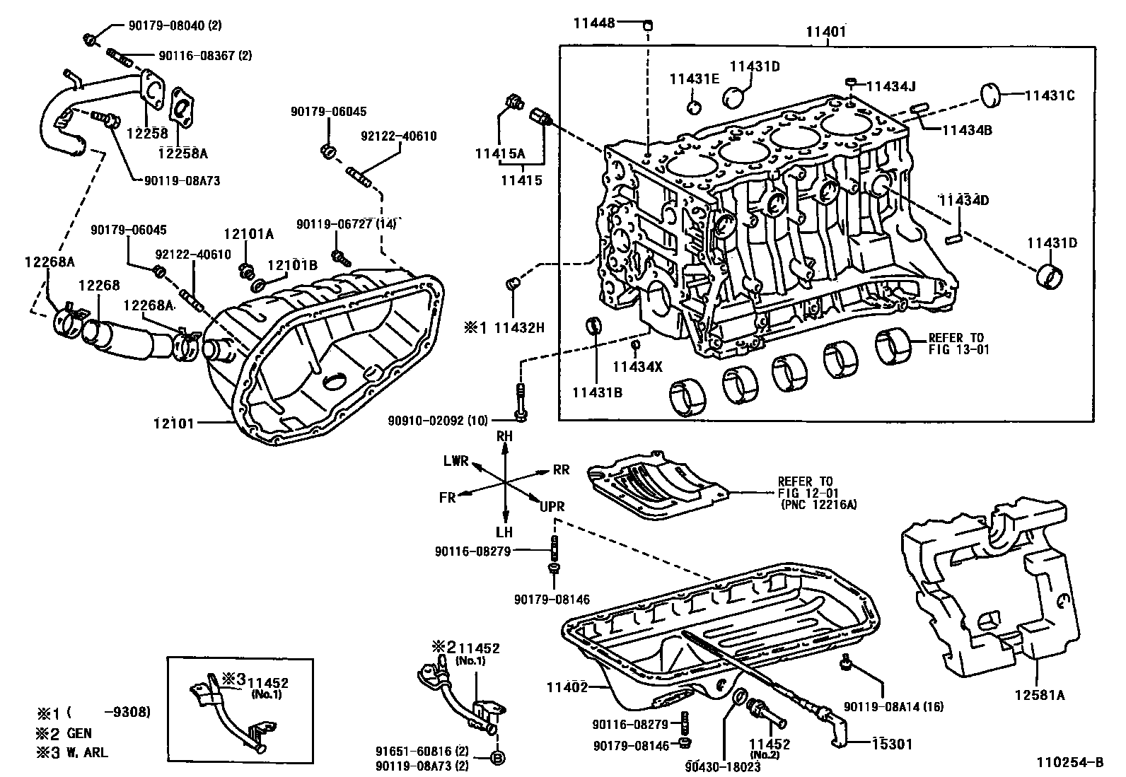 1105 — CYLINDER BLOCK